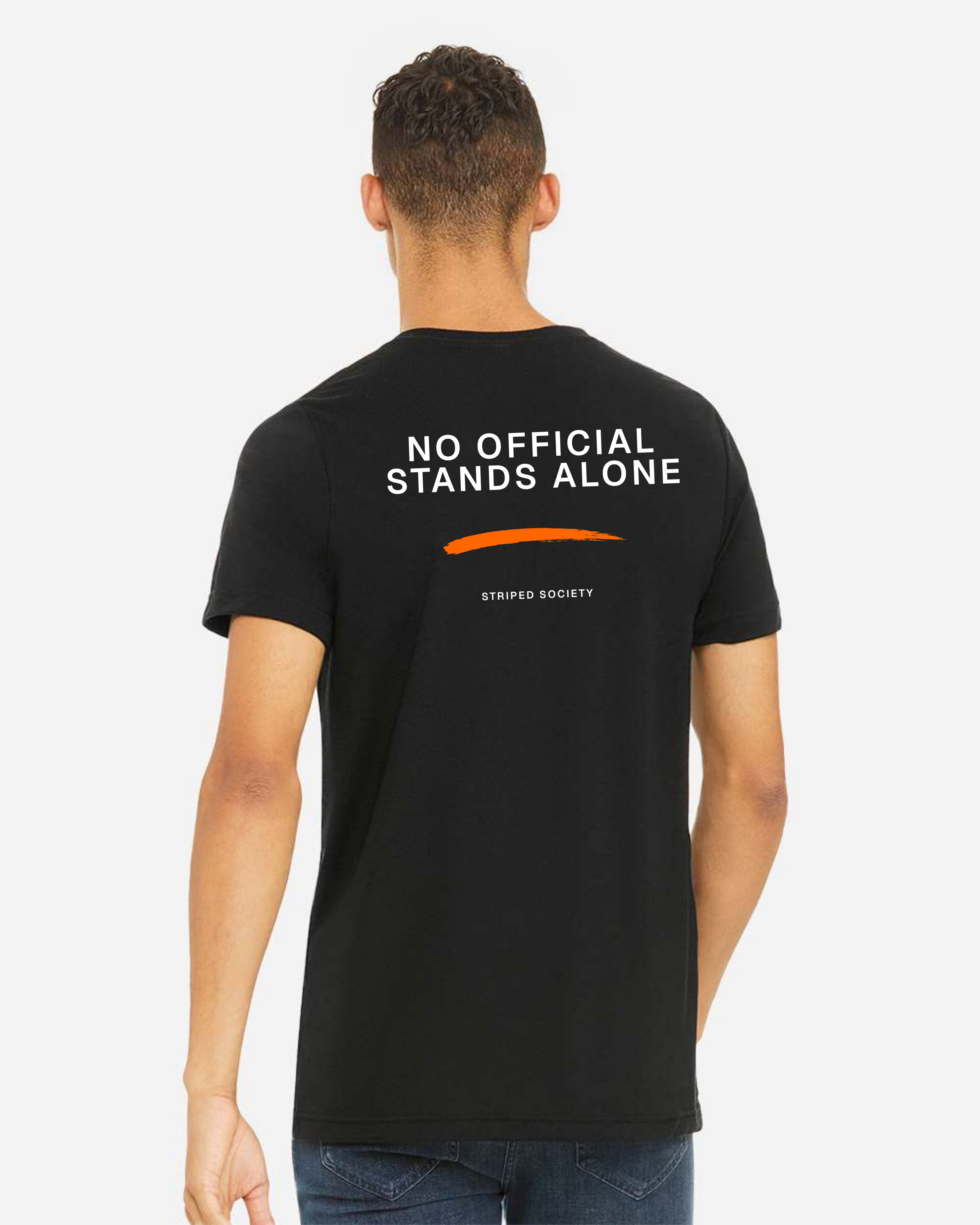 Striped Society Statement Tee