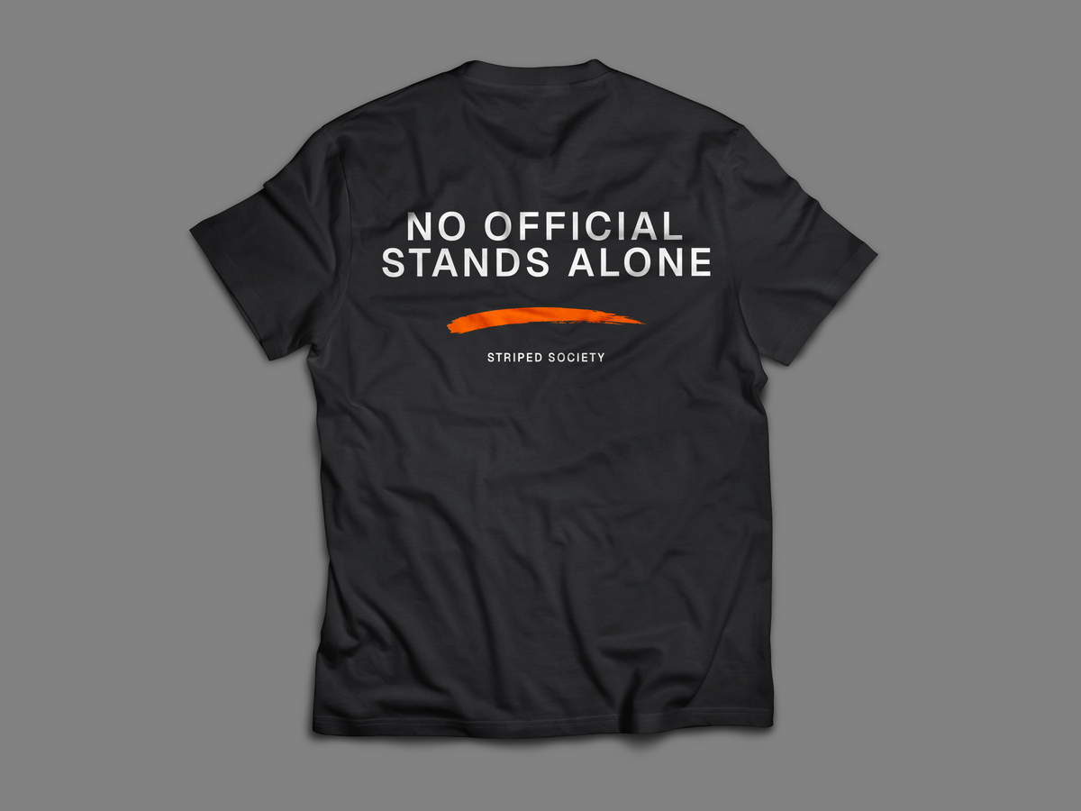 Striped Society Statement Tee